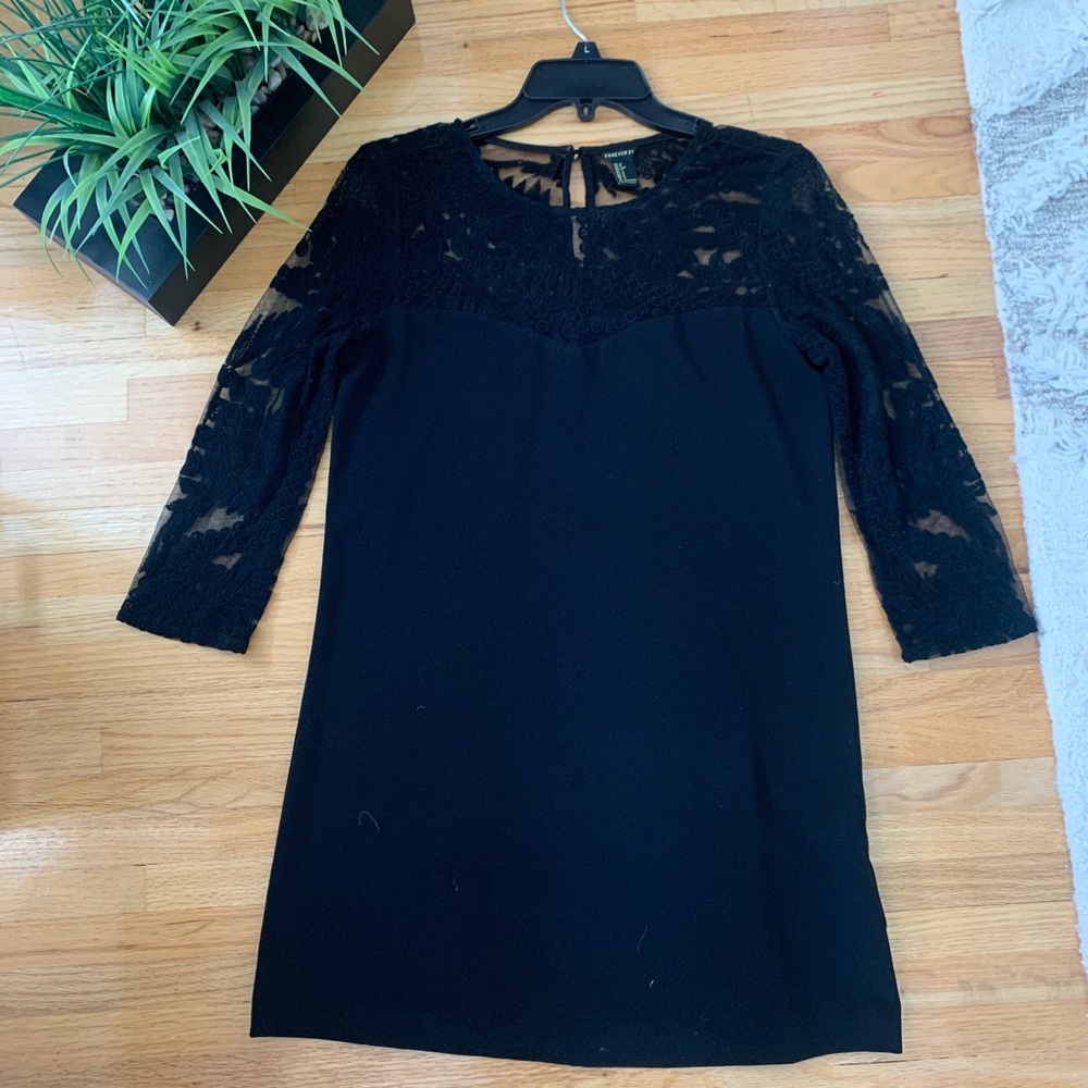 Black Lace Dress